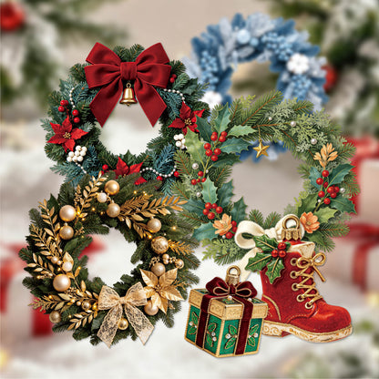 Christmas Wreath Stickers