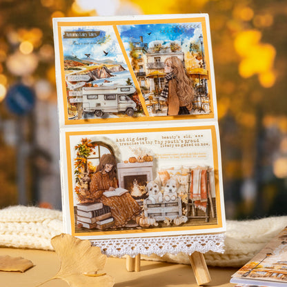 Autumn Invitation Sticker Book