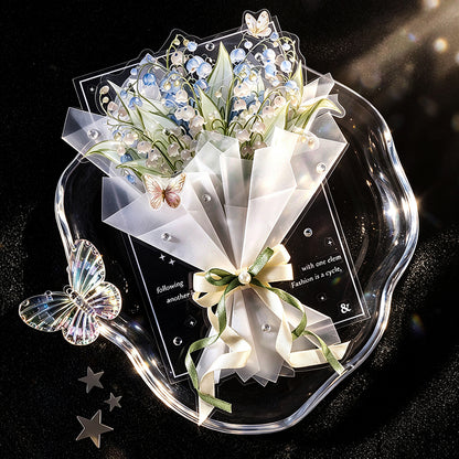 Iridescent Floral Stickers