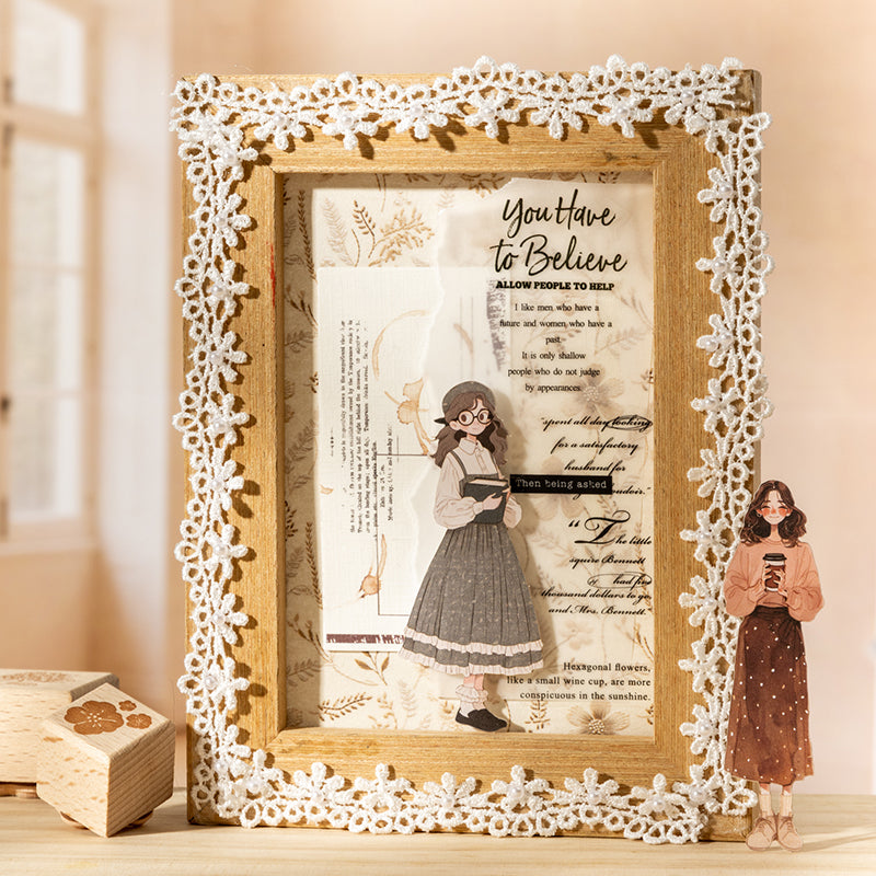 Crowded Streets Hard Card stickers