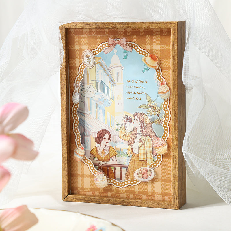 Encounter Charming Lady Sticker Book