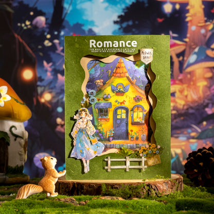 Whimsical Haunted Cottage sticker book