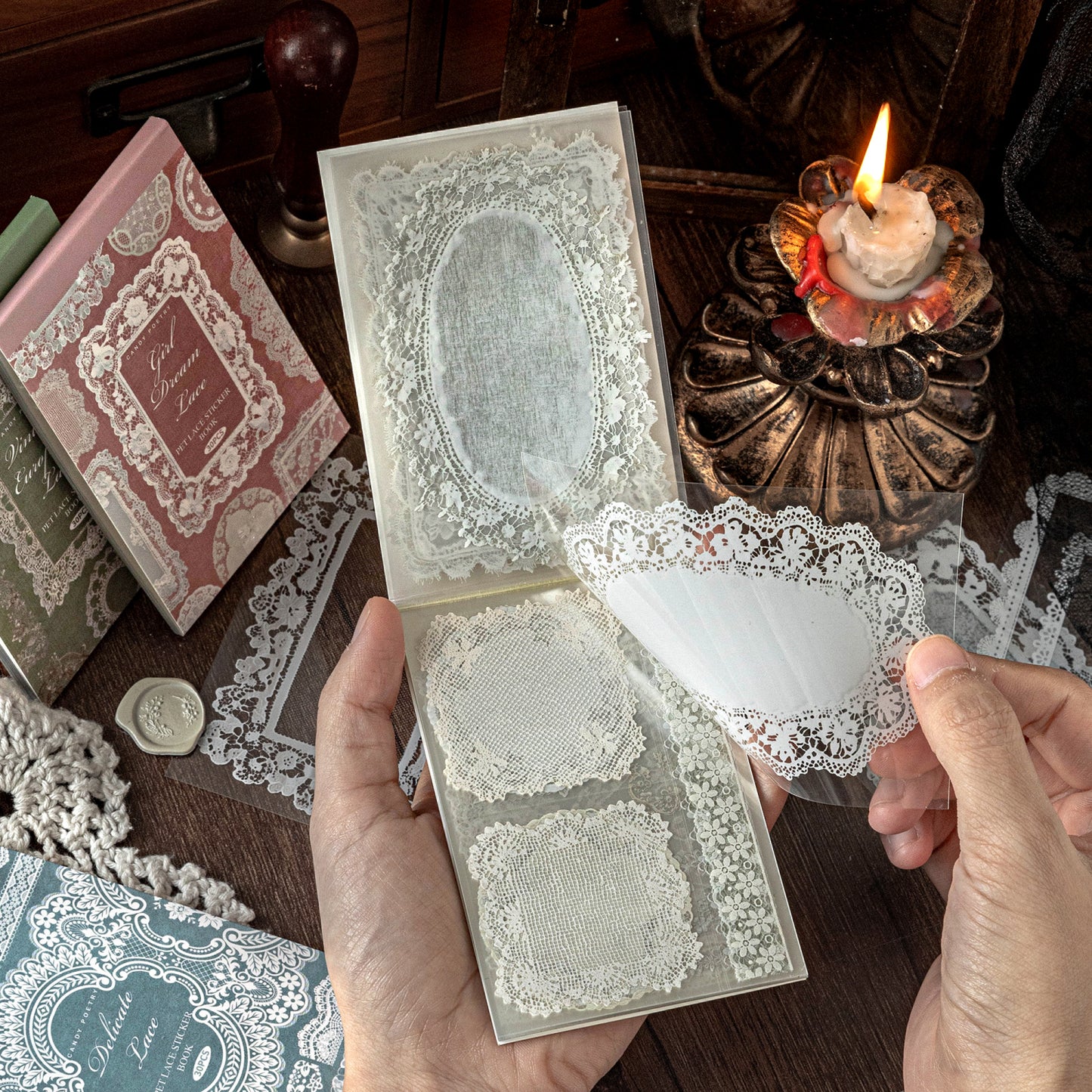 Lace Museum Sticker Book