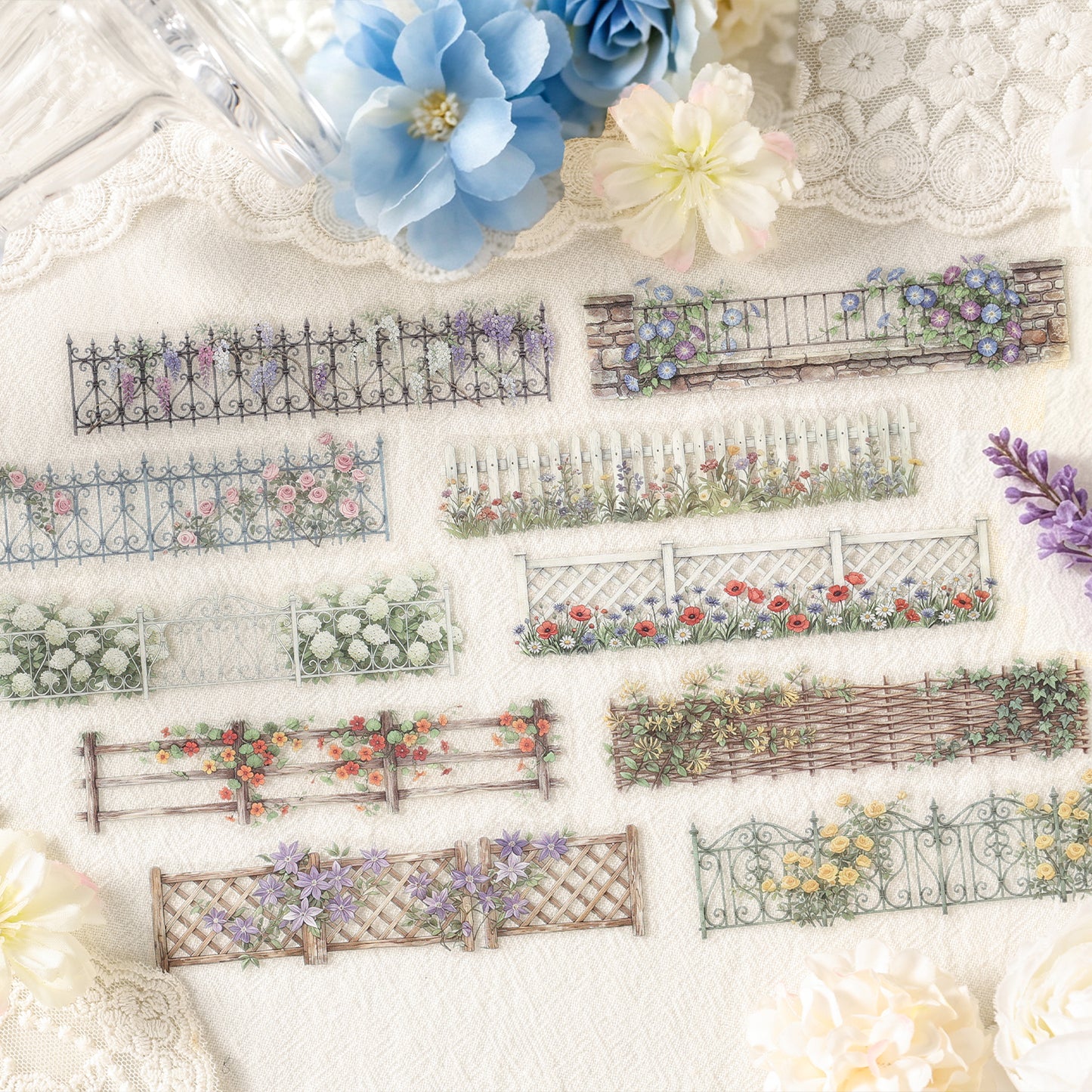 Garden Fence Sticker