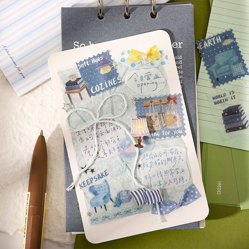 Comic Post Stamp Stickers