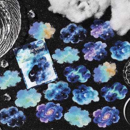 Watercolor Cloud Wash Stickers