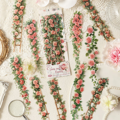 Tangled Vines Blossoms Stickers