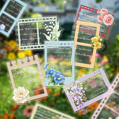 Floral Mail Stickers