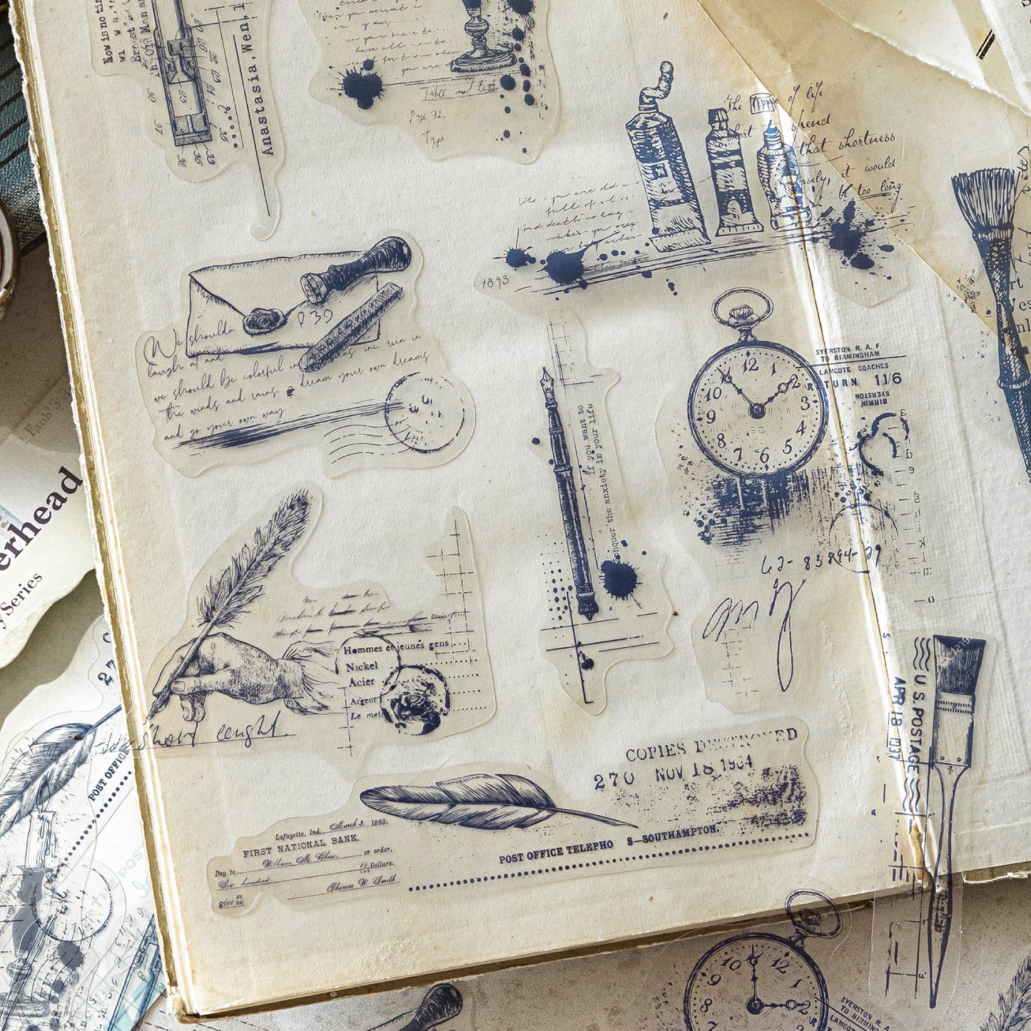 Steampunk Century Stickers