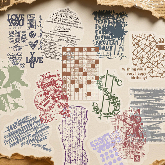 Vintage Imprint Collection Stickers