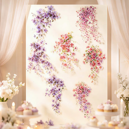 Gentle Floral Vine Stickers