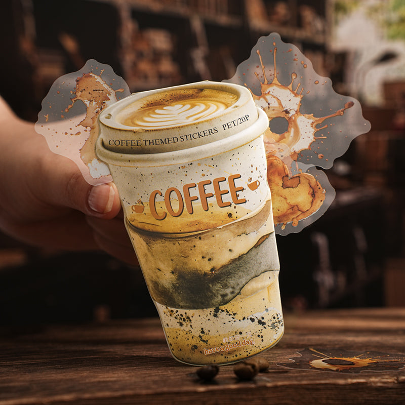 Colors of Coffee Stickers