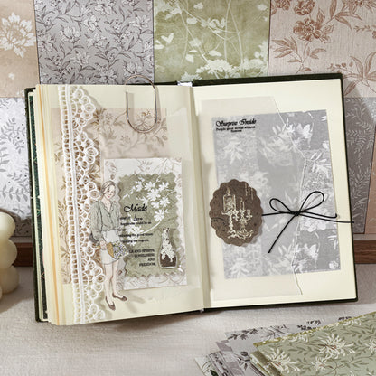 Floral Whisper Textured Papers