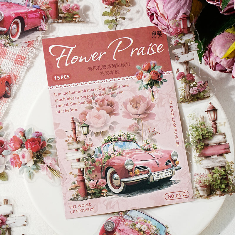 Floral Elegy Stickers