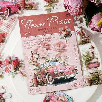 Floral Elegy Stickers