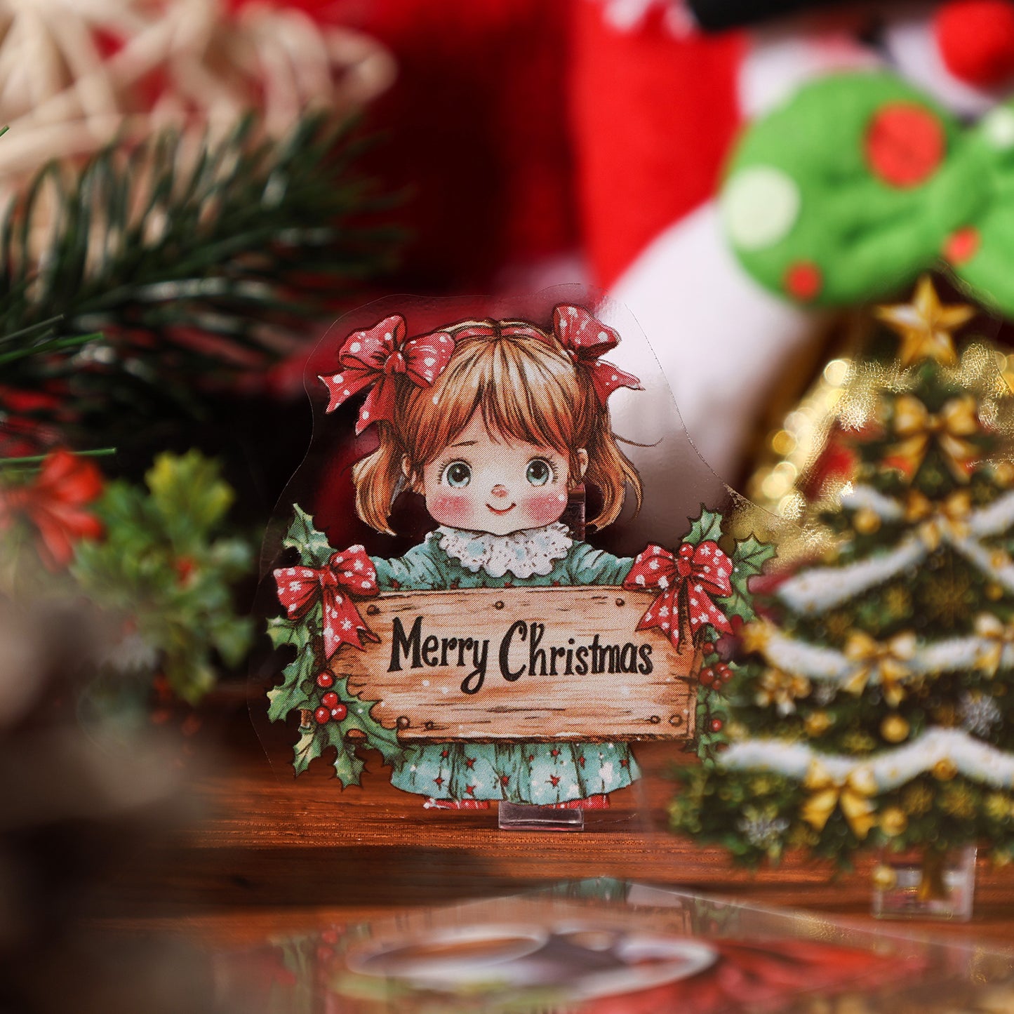 Christmas Letters Sticker Book