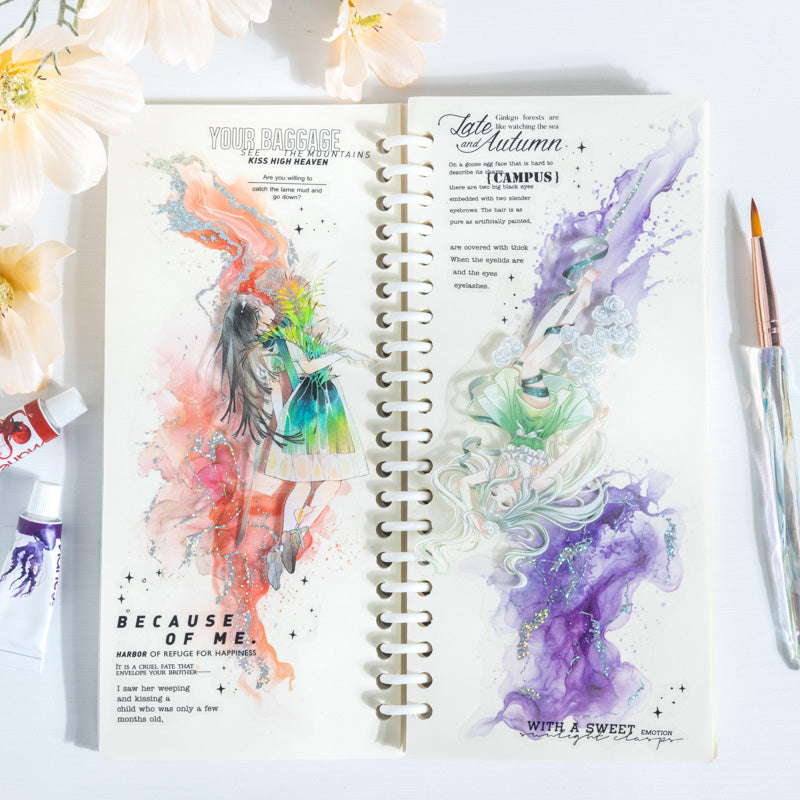 Gilded Glow Stickers