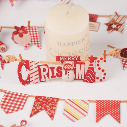 Christmas Bunting Stickers