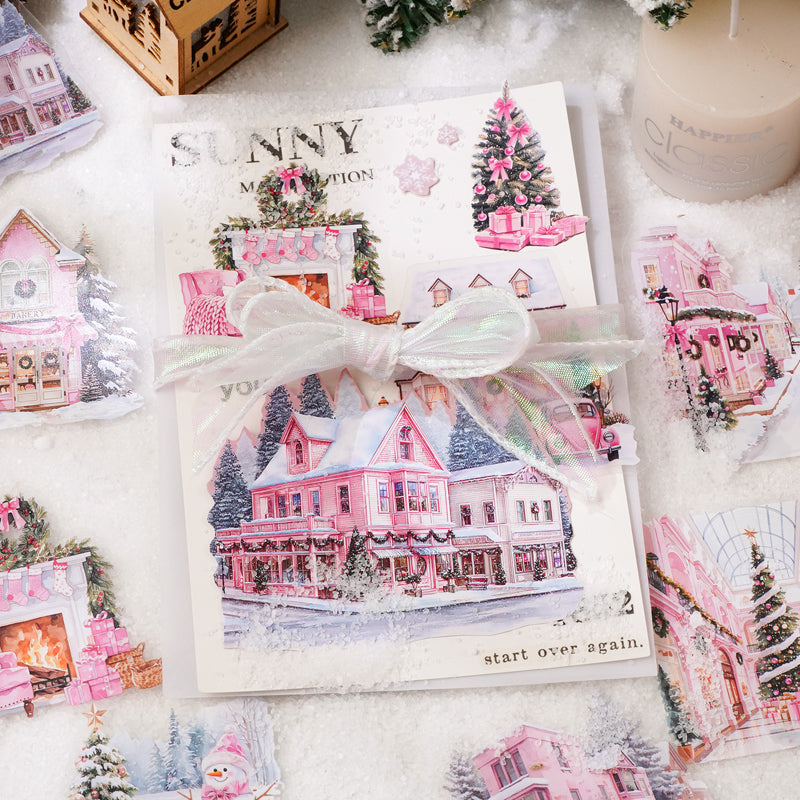 Fireside Winter Scenes Stickers