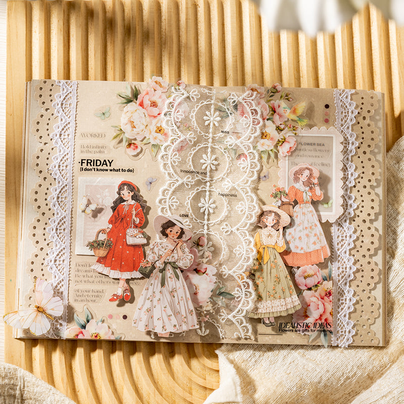 Crowded Streets Hard Card stickers