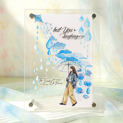 Misty Watercolor Sticker Book