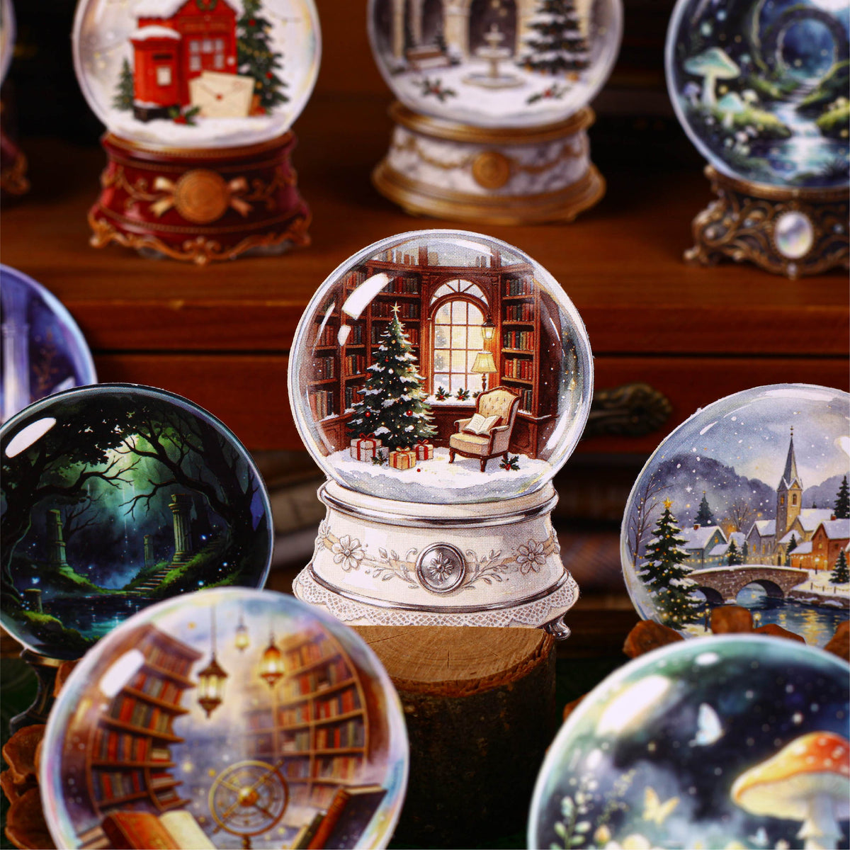 Dreamy Crystal Ball Stickers