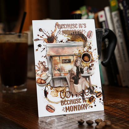 Colors of Coffee Stickers