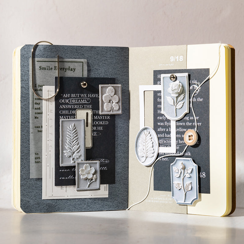 Flower Trace Shadow Stickers