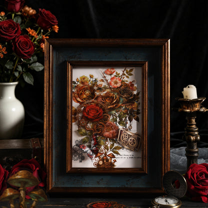 Vintage Floral Stickers