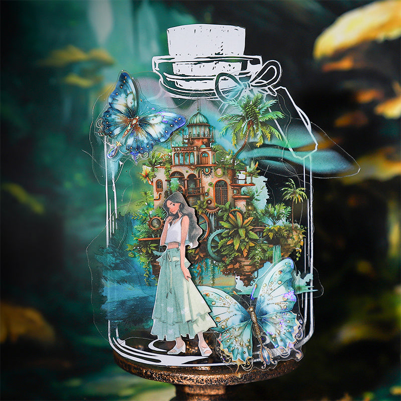 Cottage on the Gears Stickers