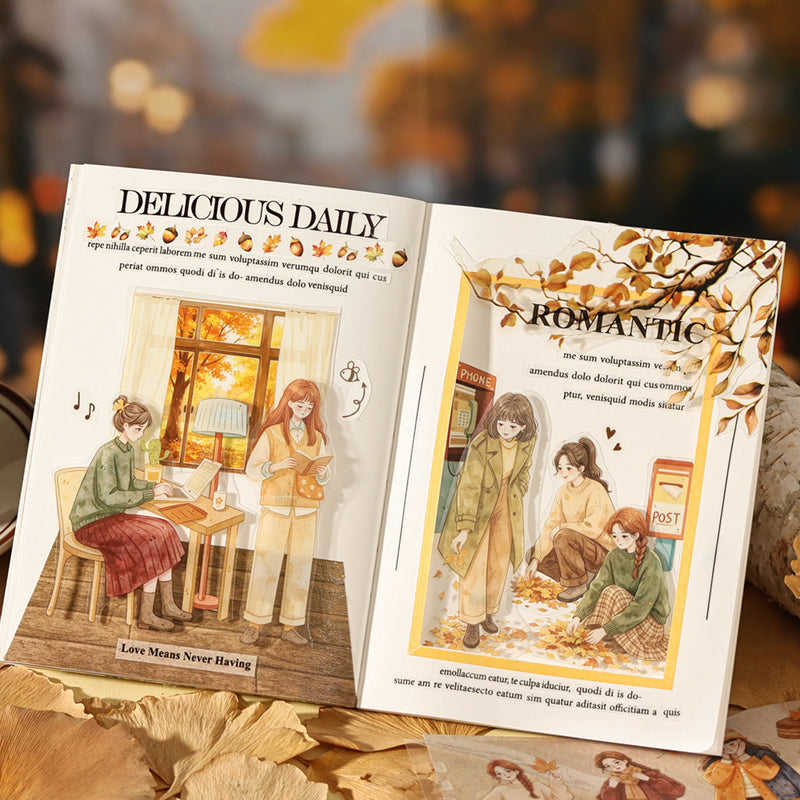 Caramel Girl Sticker Book