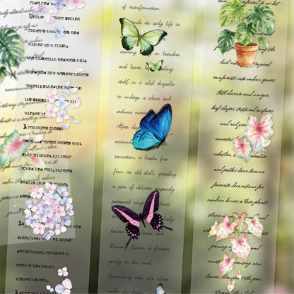 Butterfly English Ephemera Tape