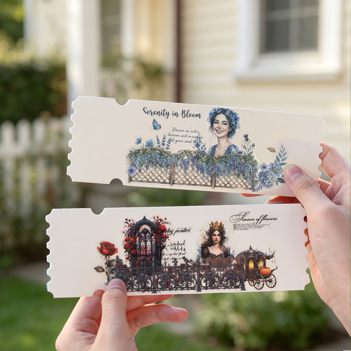 Garden Fence Sticker