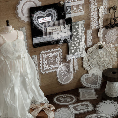 Lace Story Stickers