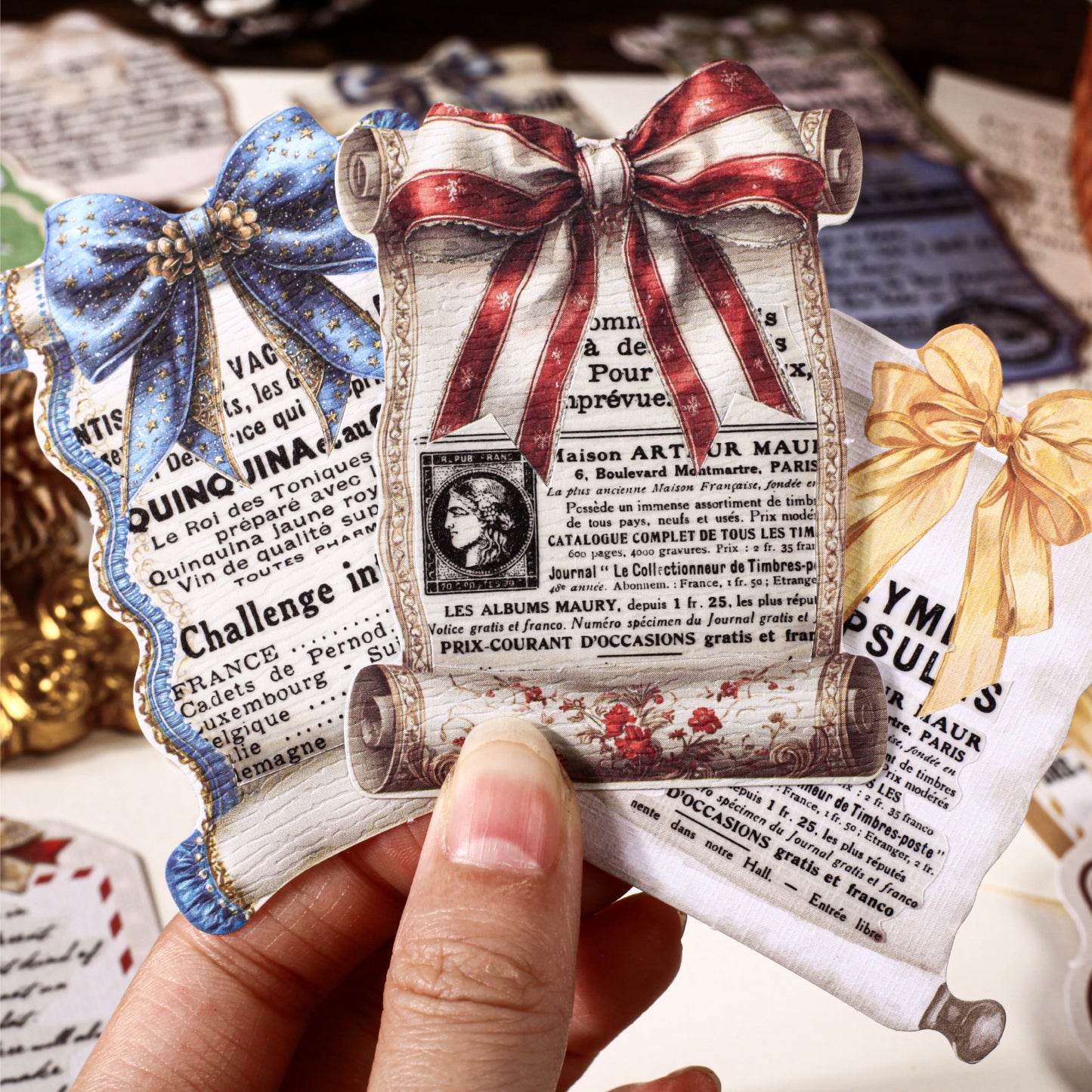 Holiday Handwritten Note Stickers