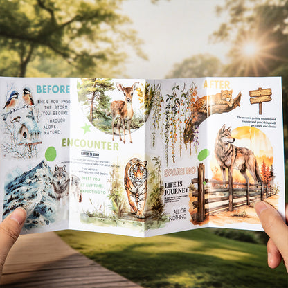 Animal World Sticker Book