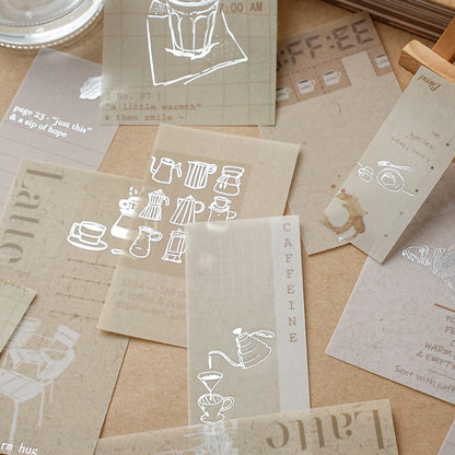 Silver Foil Vellum Papers