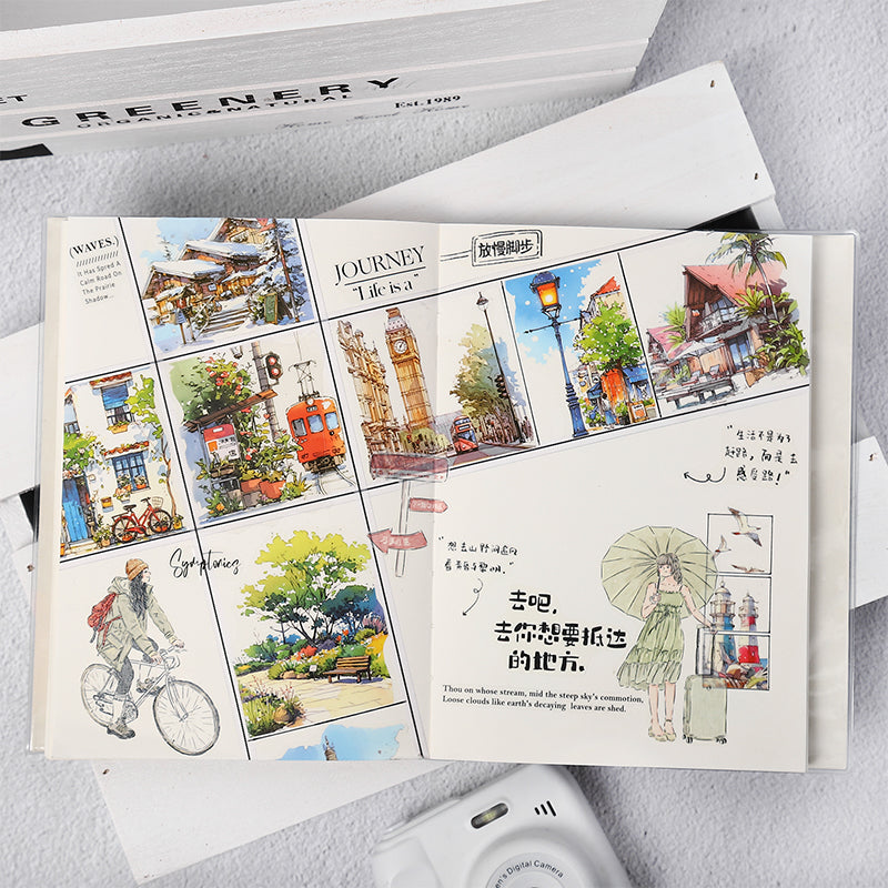 Travel Scenery Stickers