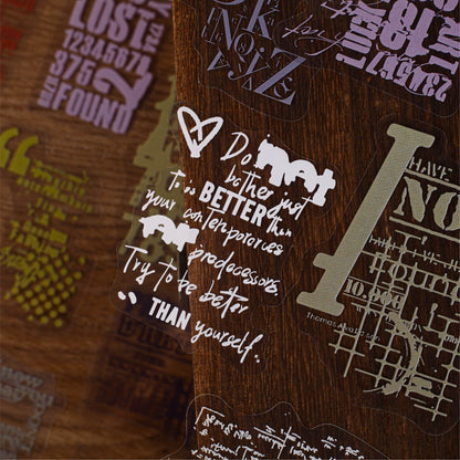 Vintage Imprint Collection Stickers