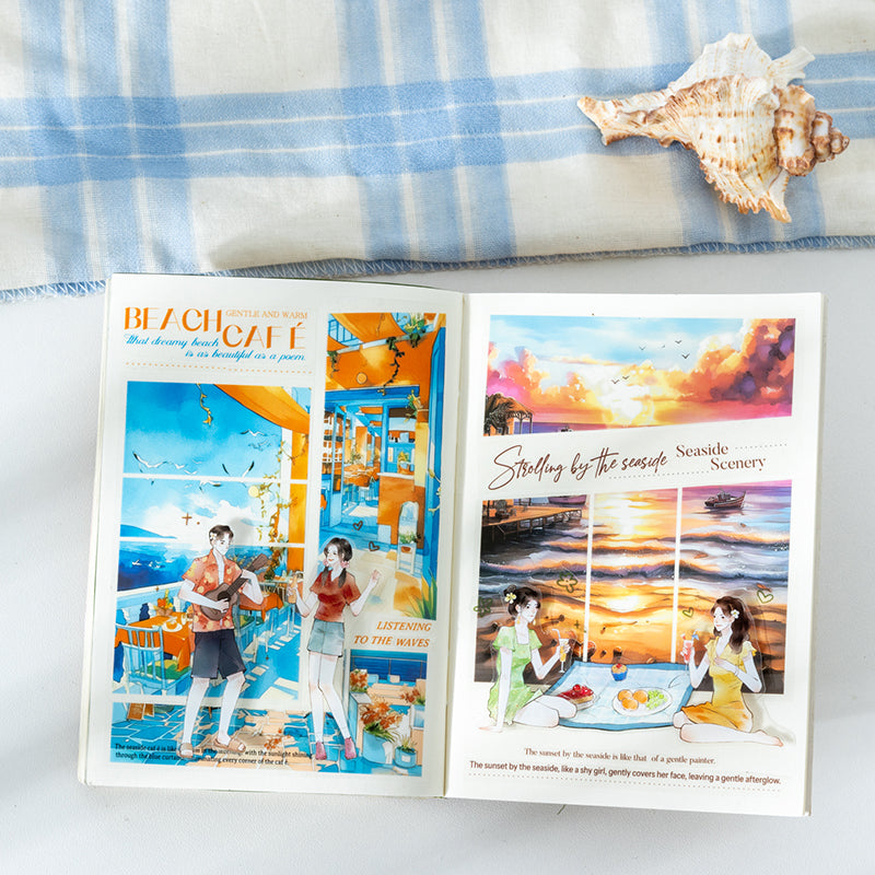 Seaside Series Sticker Book
