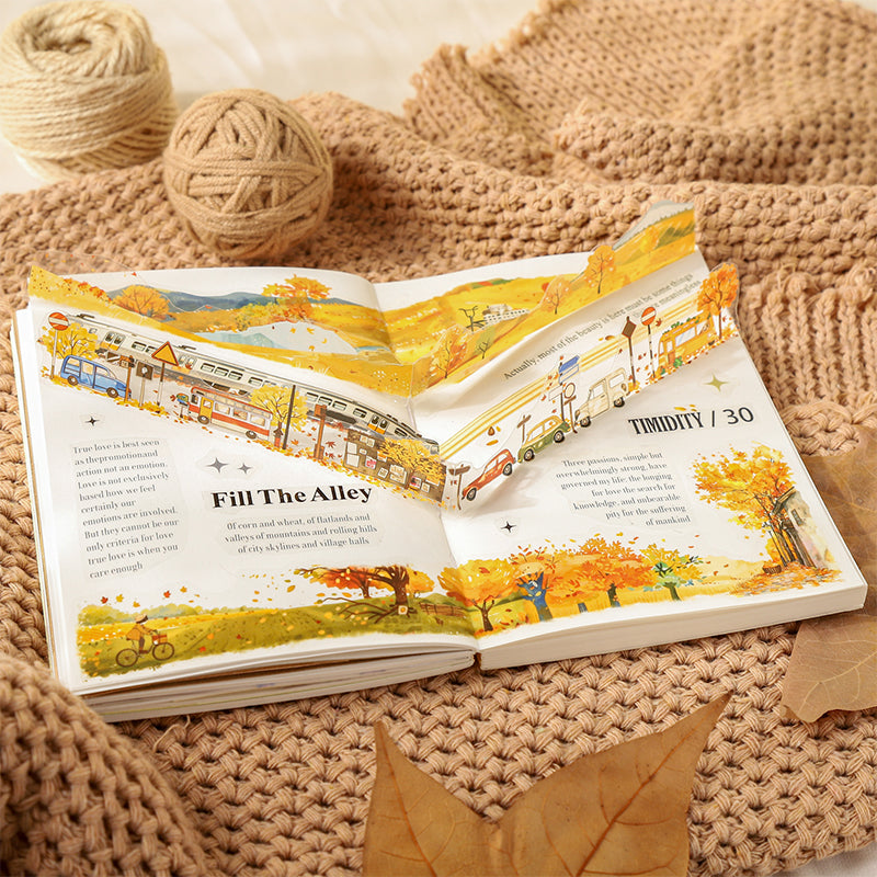 Autumn Picture Album Sticker Book