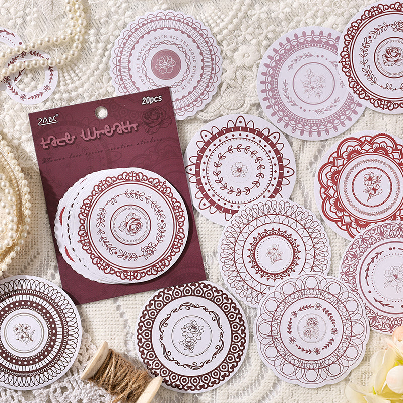 Floral Lace Stickers