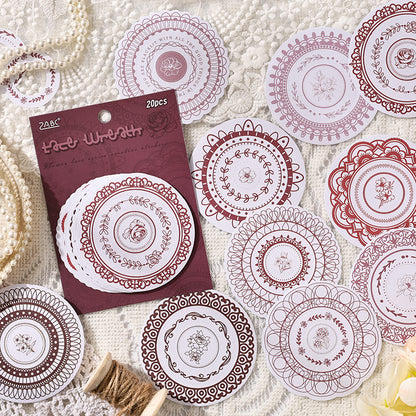 Floral Lace Stickers