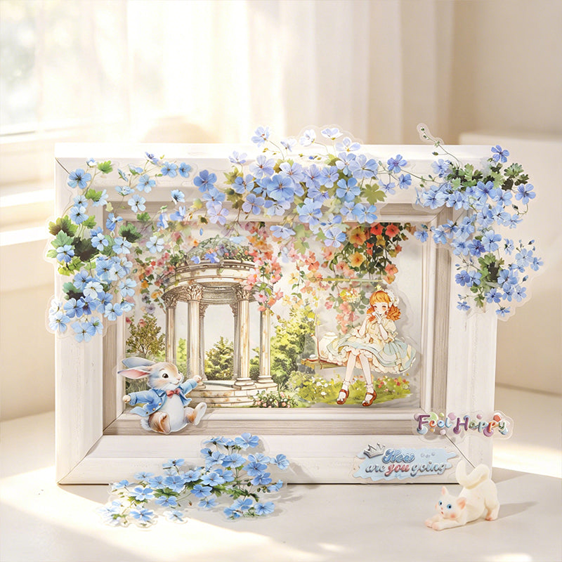 Gentle Floral Vine Stickers