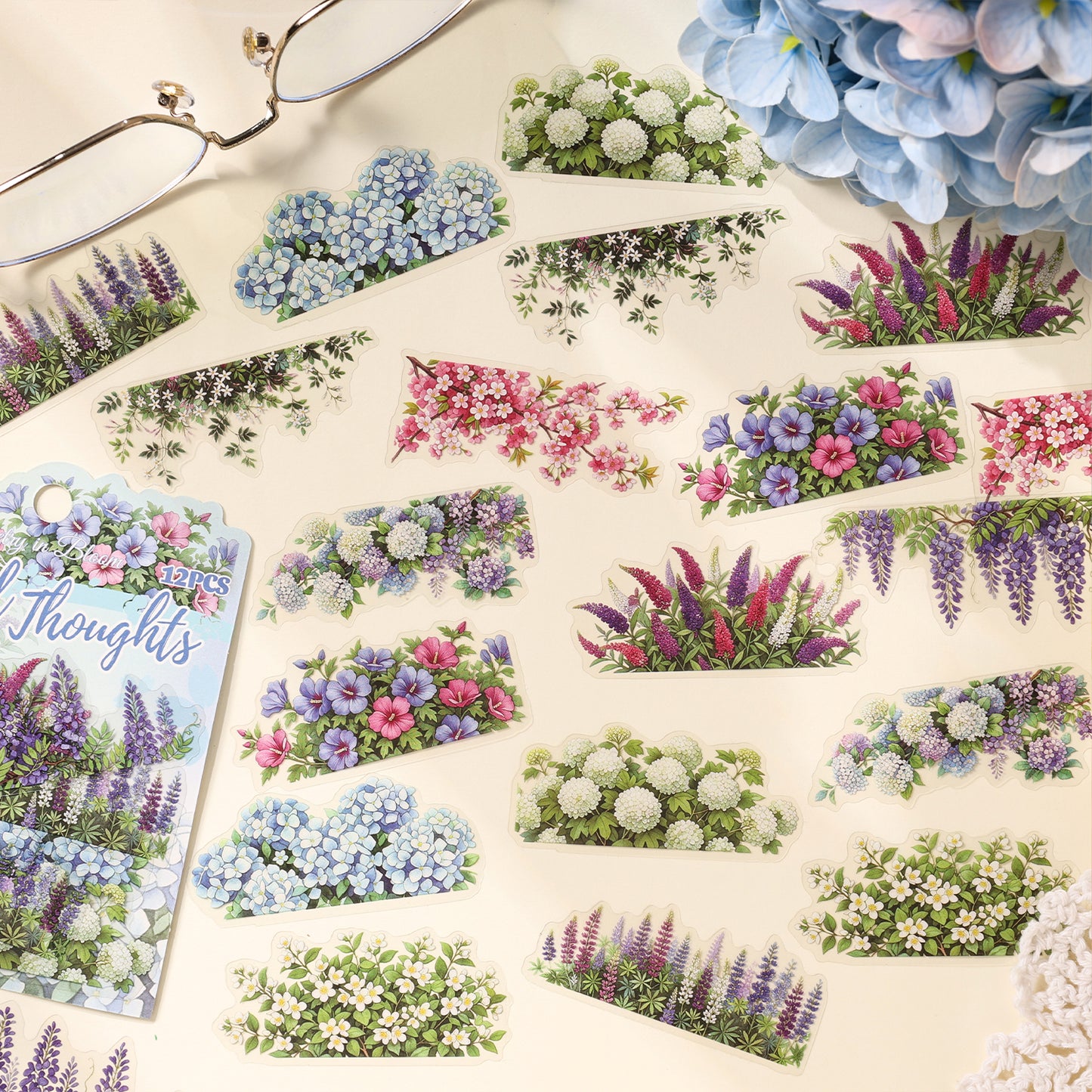 Floral Scene Builder Stickers