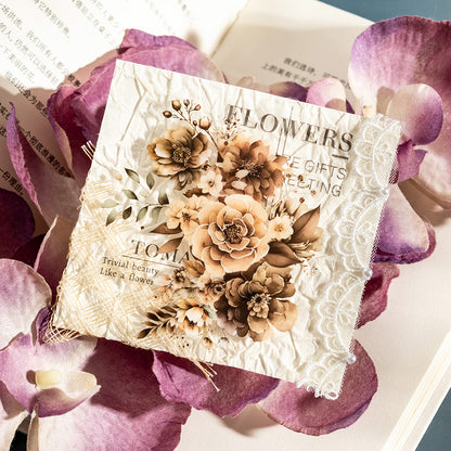 Twilight Flower Sea Stickers