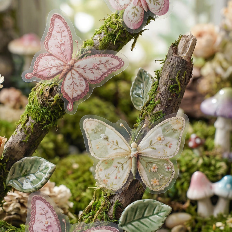 Weaving Butterfly Stickers