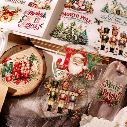 Christmas Prelude Transfer Stickers