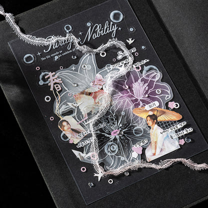 Glazed Lily vellum Stickers