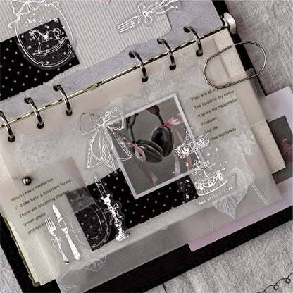 Silver Casket Secret Pact Stickers